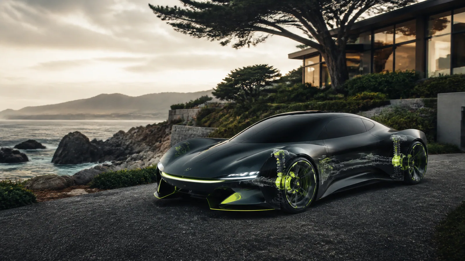 BMW M Concept Neue Klasse dört elektrik motoruyla performans otomobilinin yeni yönünü gösteriyor